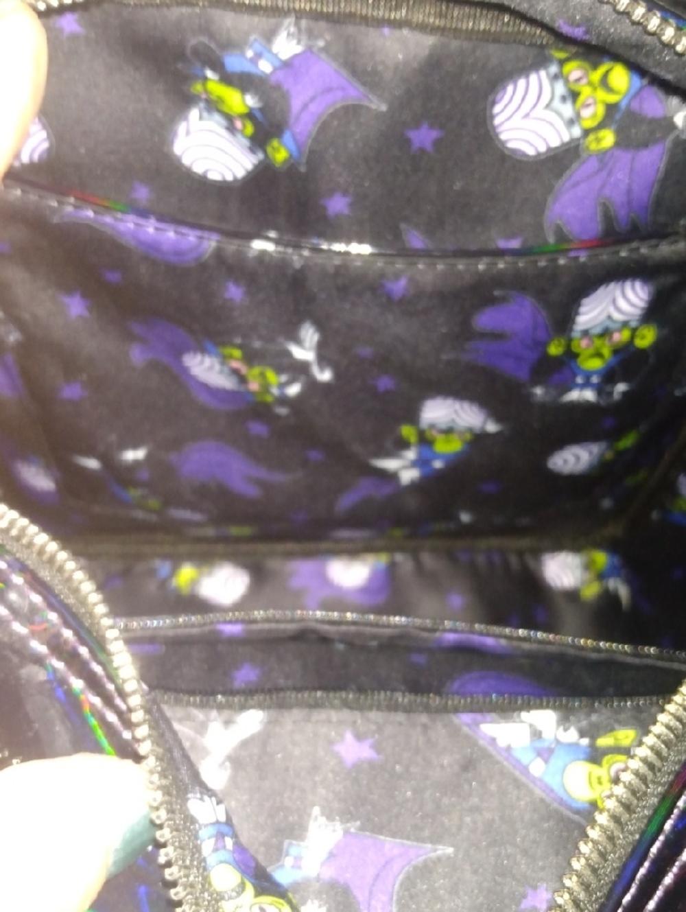 Power Puff Girls  Mojo  Bag Note Missing Black Ball From Zipper - Picture 3 of 4